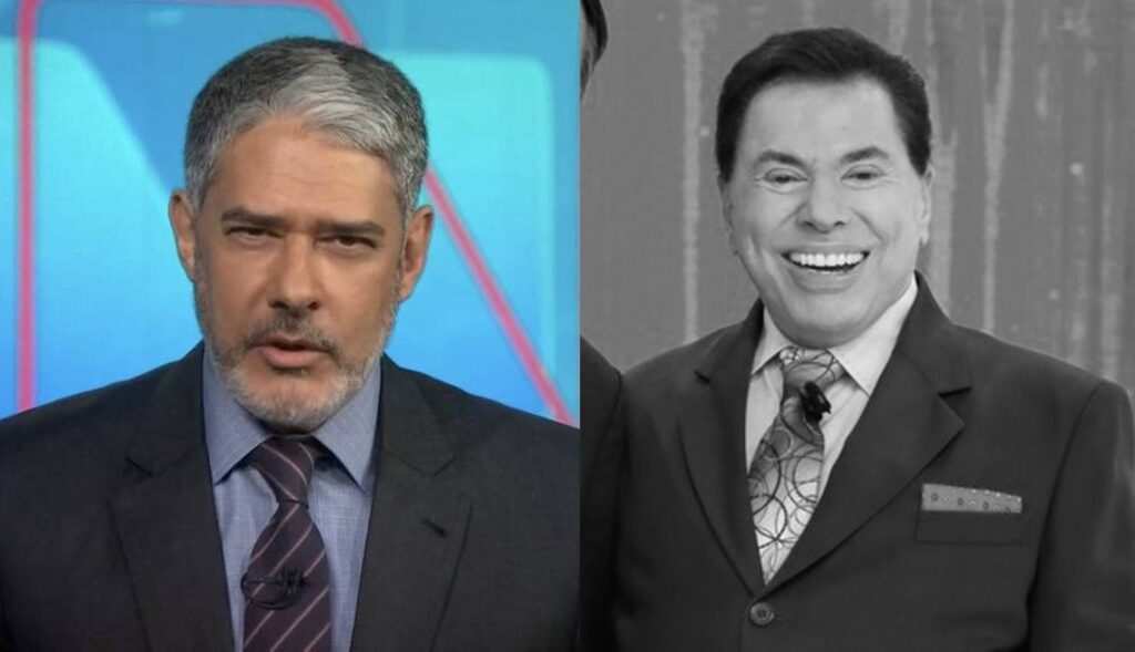 William Bonner entra ao vivo na Globo e dá notícia sobre Silvio Santos